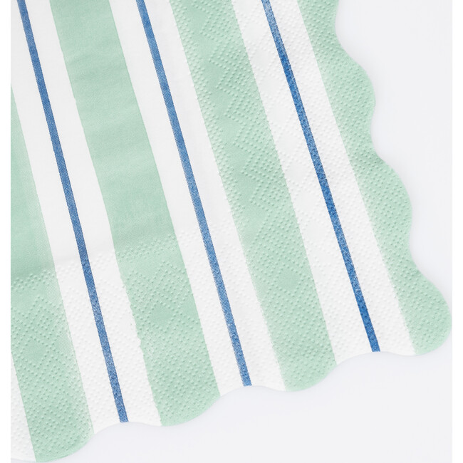 Preppy Stripe Large Napkins - Party - 3