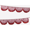 Pink Tinsel Scallop Garland - Party - 1 - thumbnail