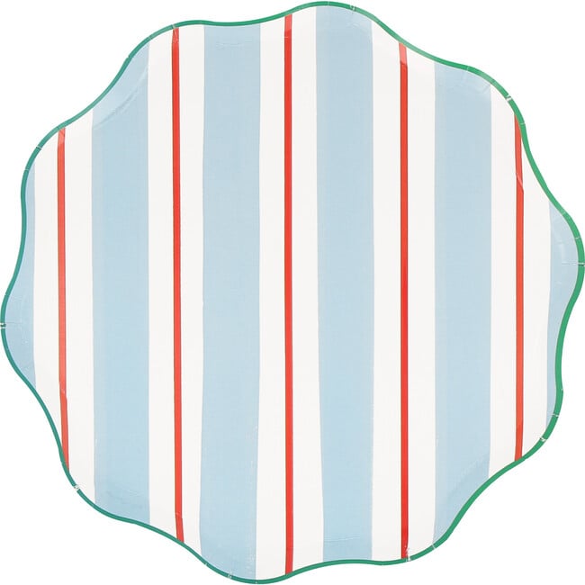 Preppy Stripe Side Plates - Party - 5