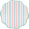 Preppy Stripe Dinner Plates - Party - 4