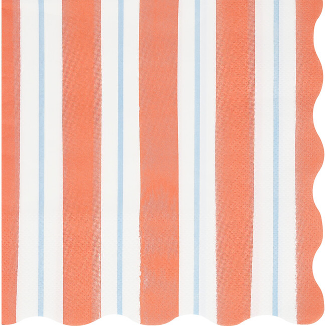 Preppy Stripe Large Napkins - Party - 5