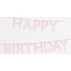 Pink Happy Birthday Garland - Party - 1 - thumbnail