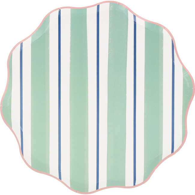 Preppy Stripe Side Plates - Party - 6