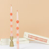Pink Flower Taper Candles - Candles - 1 - thumbnail