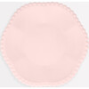 Pink Dot Edged Flower Compostable Side Plates - Party - 1 - thumbnail