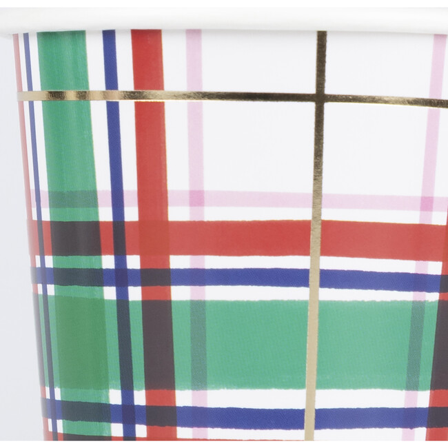 Plaid Cups