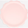 Pink Decorative Edge Compostable Dinner Plates - Party - 1 - thumbnail