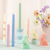 Pink Swirl Taper Candles - Candles - 2