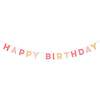 Pink Happy Birthday Felt Garland - Party - 4