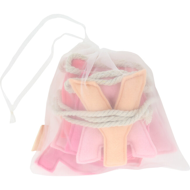 Pink Happy Birthday Felt Garland - Party - 5