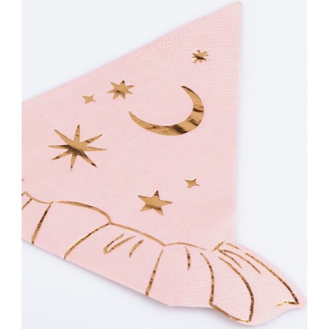 Pink Witch Hat Napkins - Party - 3