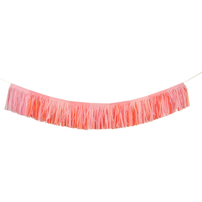 Pink Fringe Garland - Party - 3