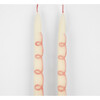 Pink Swirl Taper Candles - Candles - 3