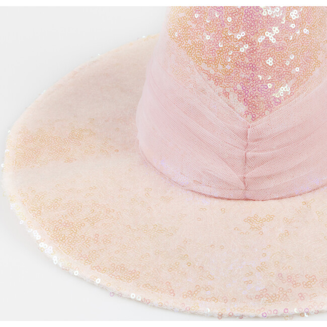 Pink Sequin Witch Hat - Costume Accessories - 3