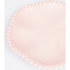 Pink Dot Edged Flower Compostable Side Plates - Party - 3