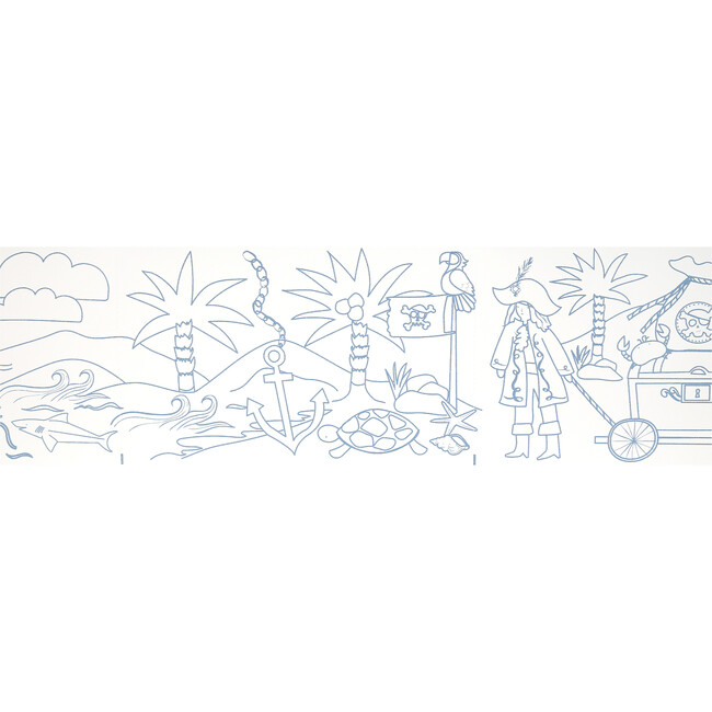 Pirate Coloring Roll - Arts & Crafts - 4