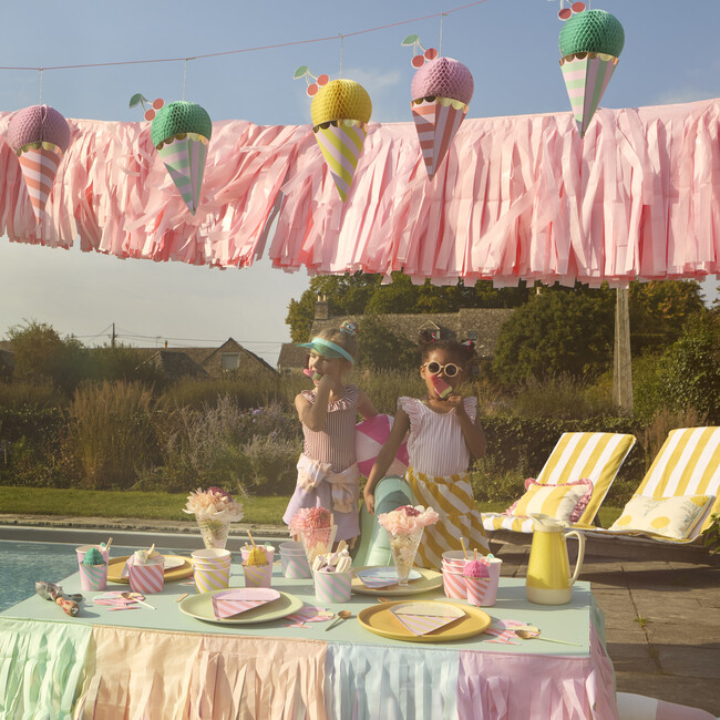 Pastel Fringe Garland