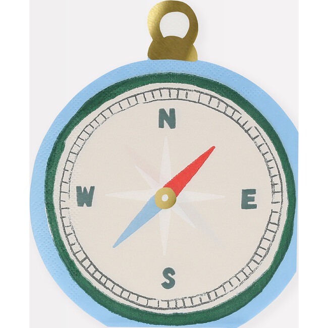 Outdoor Adventures Compass Napkins