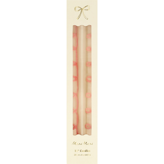 Pink Swirl Taper Candles - Candles - 5