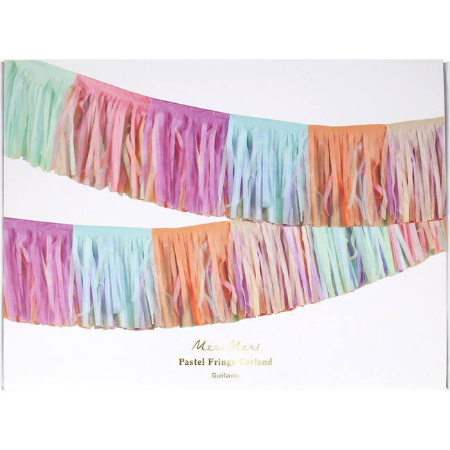 Pastel Fringe Garland - Party - 4