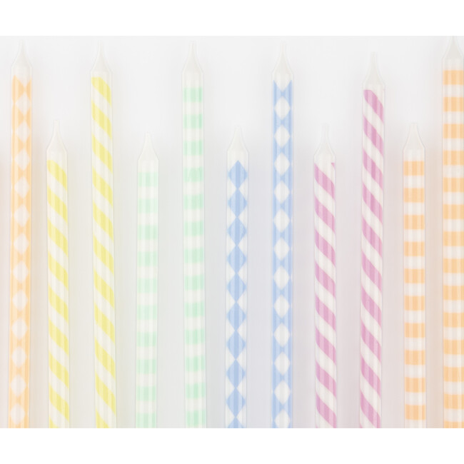 Pastel Patterned Candles - Candles - 3