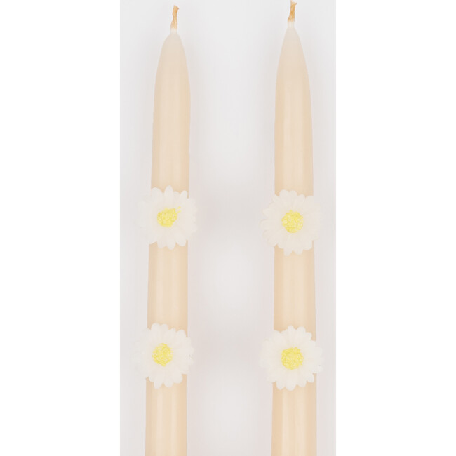 Pink Daisy Taper Candles - Candles - 4