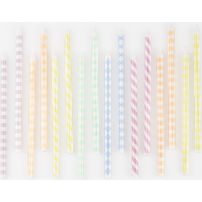 Pastel Patterned Candles - Candles - 4