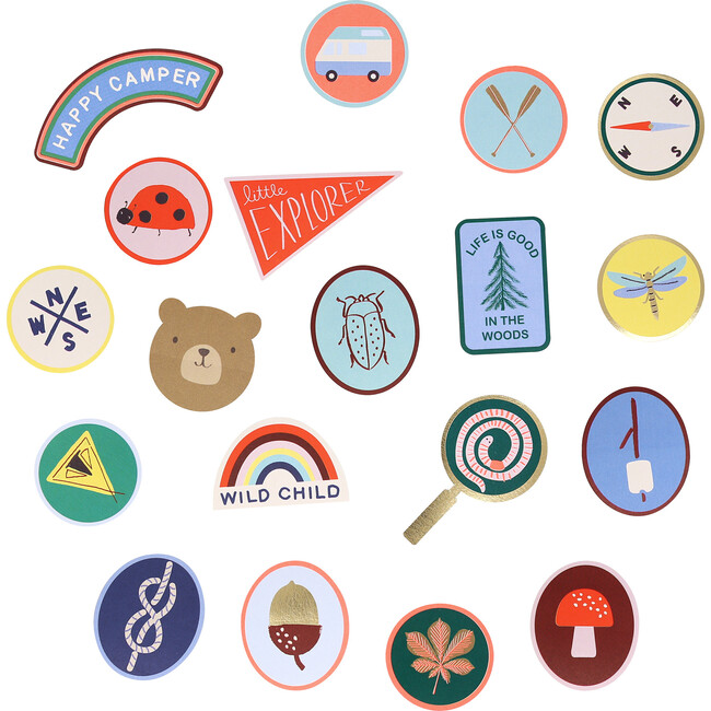 Outdoor Adventures Shaped Stickers - Arts & Crafts - 3
