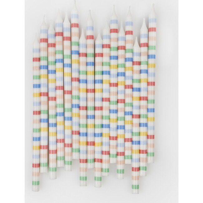 Multi Stripe Candles