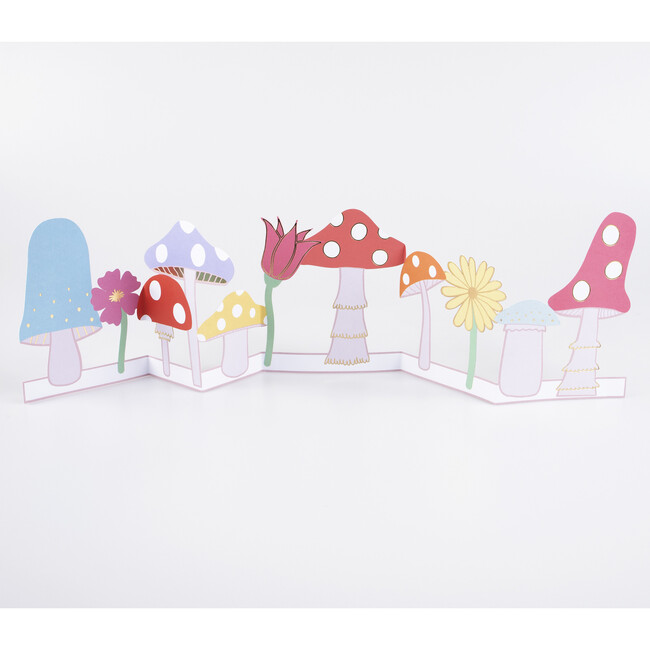 Mushroom Concertina Card