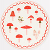 Merry Mushrooms Dinner Plates - Party - 1 - thumbnail