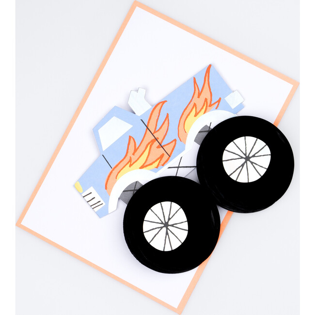 Monster Truck Birthday Card - Greeting Cards - 3