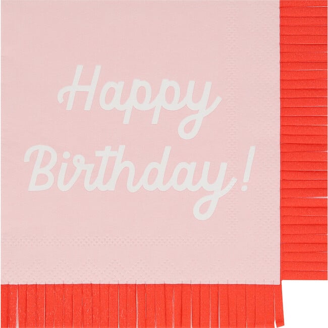 Mixed Happy Birthday Small Napkins - Party - 3