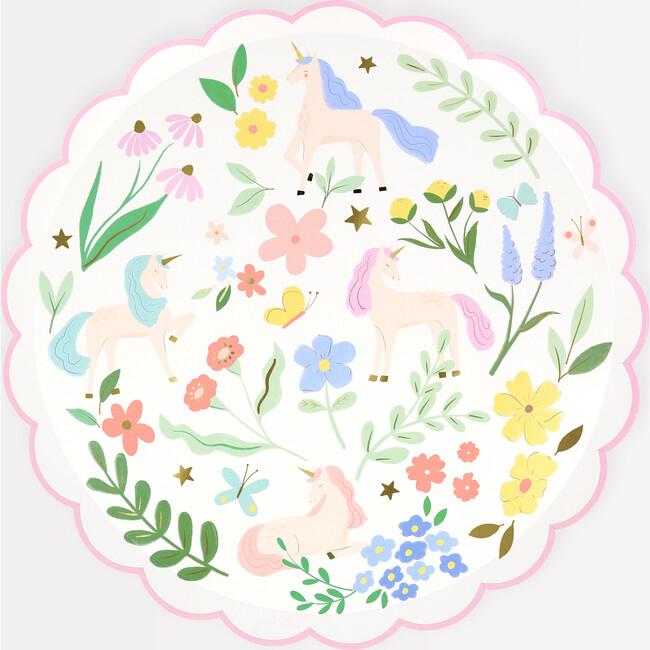 Meadow Unicorns Side Plates