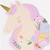Meadow Unicorns Shaped Napkins - Party - 1 - thumbnail