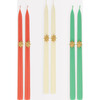 Mixed Gold Star Taper Candles - Candles - 3