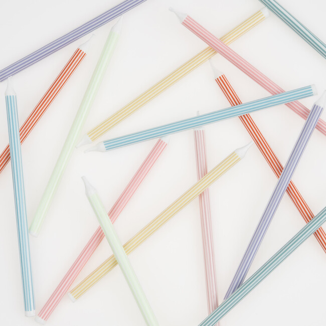Mixed Striped Candles - Candles - 4