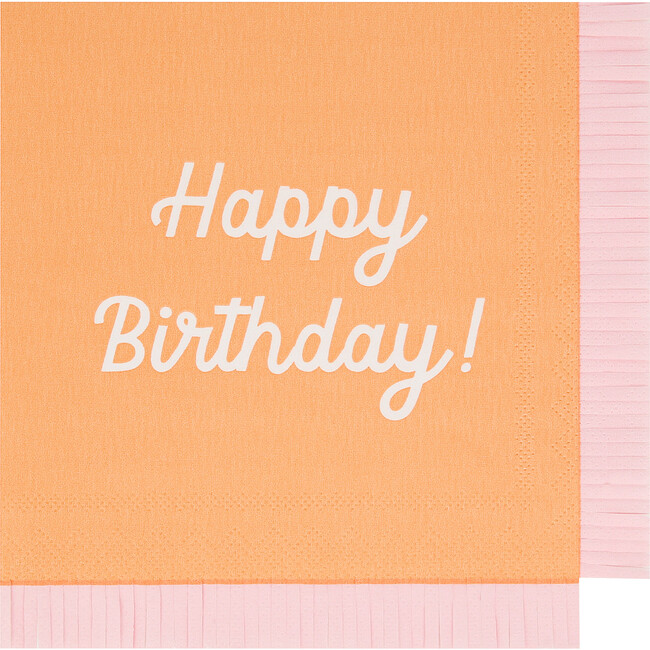 Mixed Happy Birthday Large Napkins - Party - 4