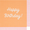 Mixed Happy Birthday Large Napkins - Party - 4