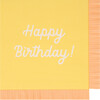 Mixed Happy Birthday Large Napkins - Party - 5