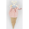 Ice Cream Mouse Mini Doll - Plush - 1 - thumbnail