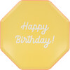 Mixed Happy Birthday Dinner Plates - Party - 6