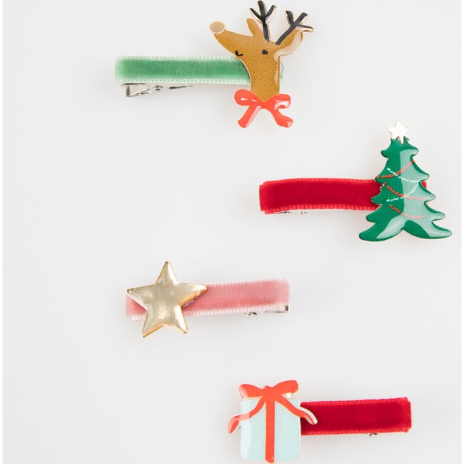Jolly Christmas Hair Clips - Hair Accessories - 3