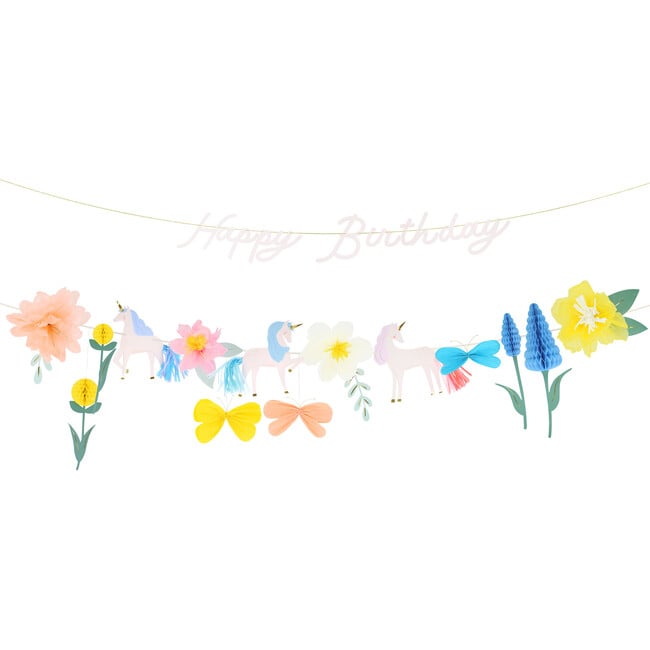 Meadow Unicorns Garland - Party - 3