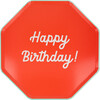 Mixed Happy Birthday Dinner Plates - Party - 7