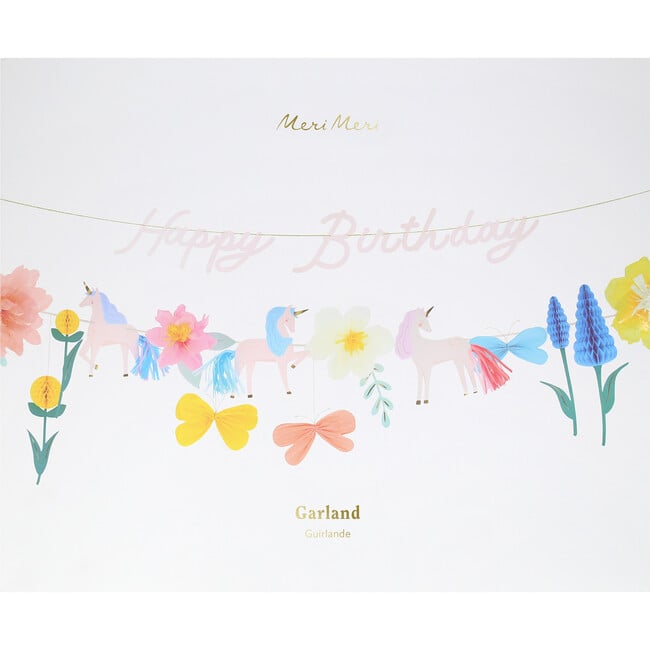 Meadow Unicorns Garland - Party - 4