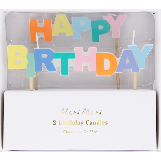 Happy Birthday Candles
