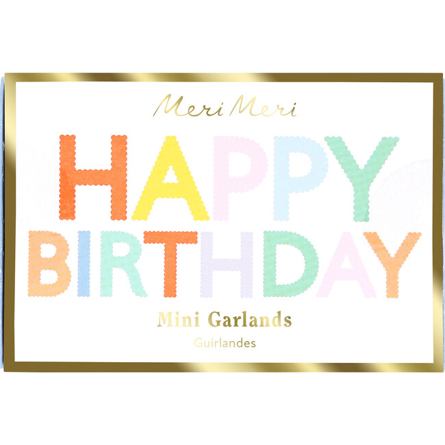 Happy Birthday Mini Matchbox Garlands - Party - 3