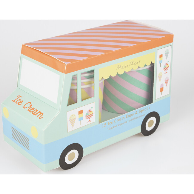 Ice Cream Cups & Spoons - Party - 3