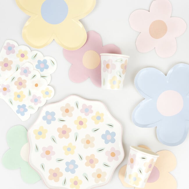 Happy Flowers Dinner Plates - Party - 3